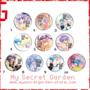 Creamy Mami The Magic Angel 魔法の天使クリィミーマミ Anime Pinback Button Badge Set 2a or 2b ( or Hair Ties / 4.4 cm Badge / Magnet / Keychain Set )